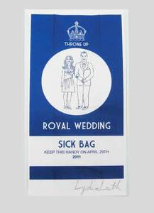 Royal Wedding Sickbag