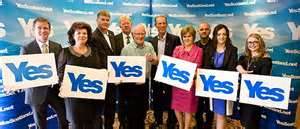 The national 'Yes' campaign - the SNP calls the shots