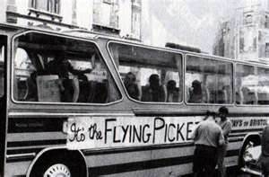 Flying pickets in the 1972 Building Workers Strike