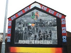 Belfast mural commemorating 1981 Hunger Strike