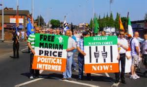 The anniversary of the Civil Rights march held in Belfast on 9th August, 2013