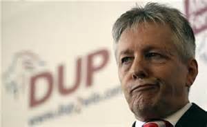 Peter Robinson shows his wholehearted support for the Peace Process!